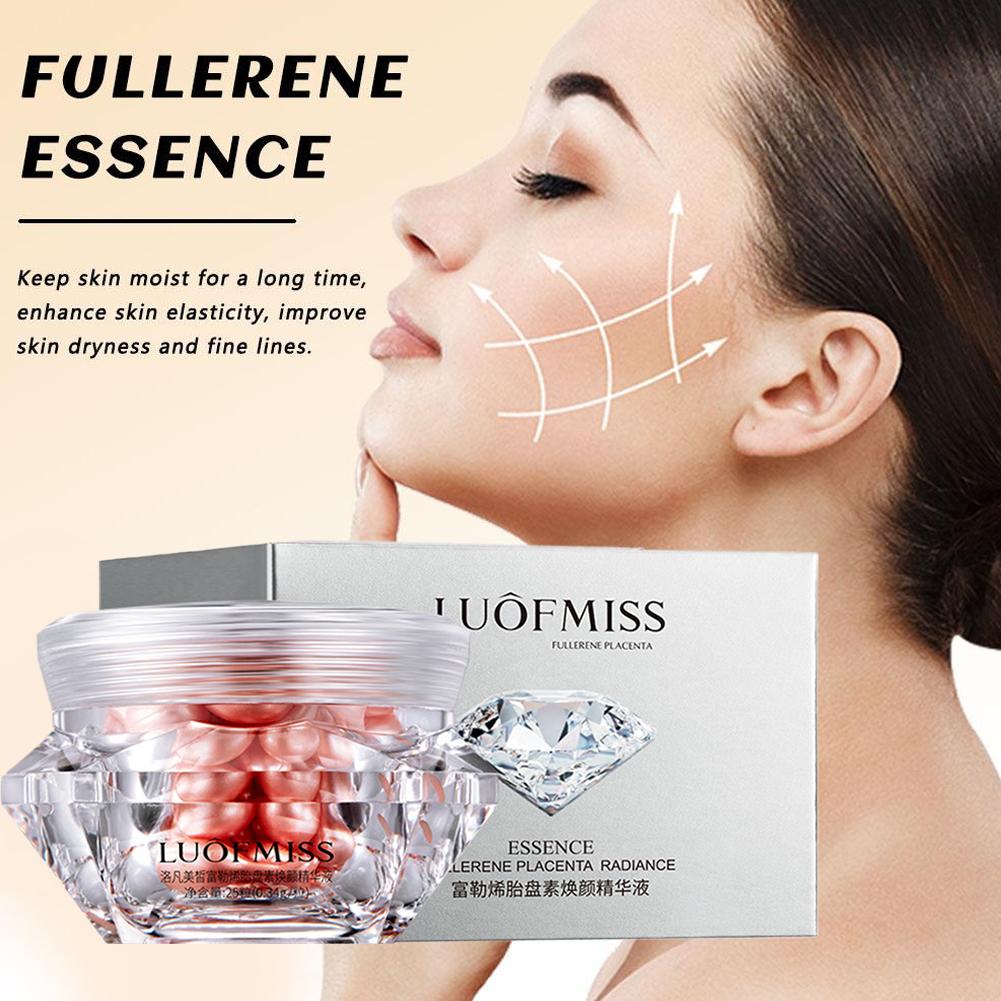 Placenta Extract Serum - Fullerene Placenta Extract Essence Capsule Moisturize