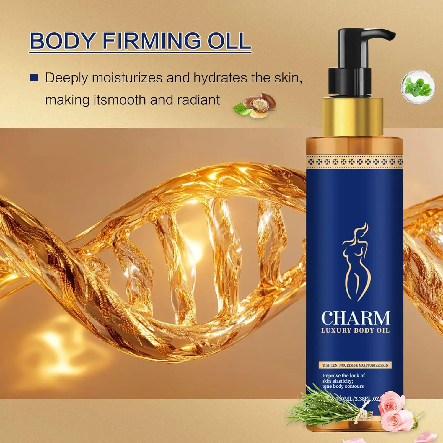 Firming Body Oil Luxury Body O - Luxury Skincare Line のレビューと価格