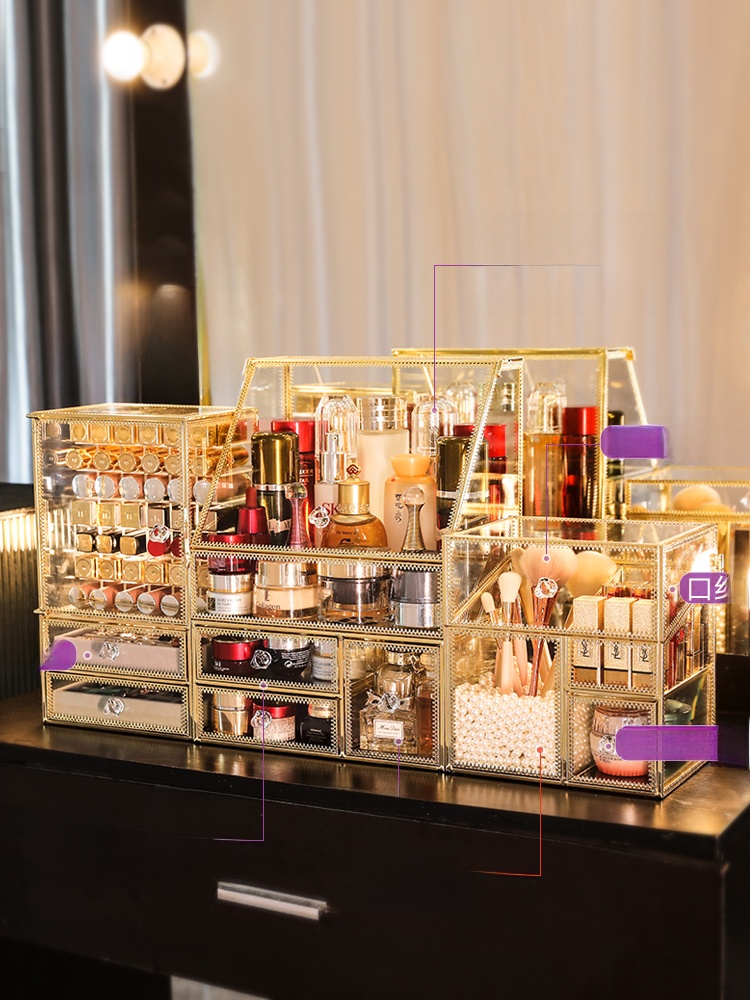 Luxury Glass Cosmetic Storage  - Luxury Skincare Mask のレビューと価格