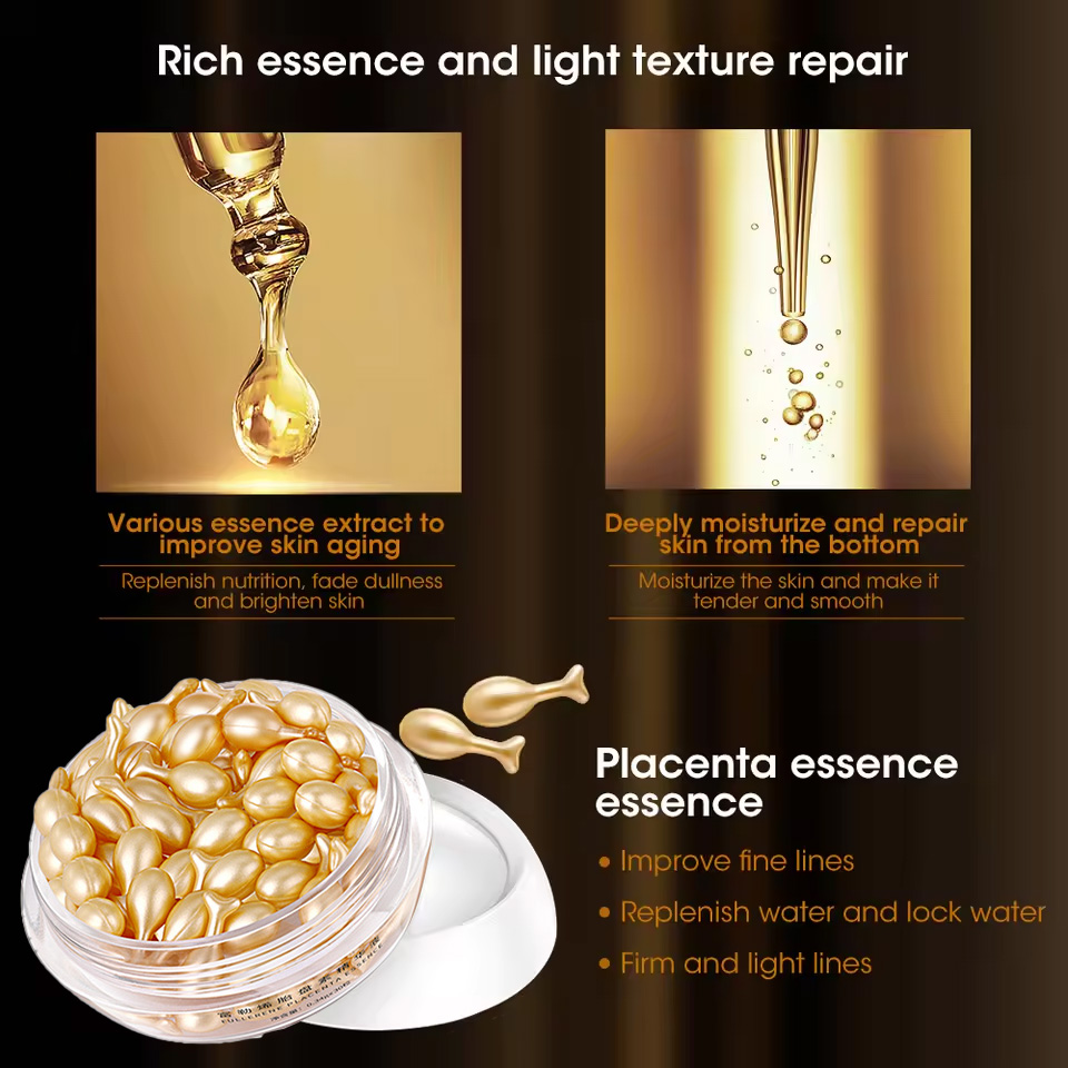 Fullerene Placenta Capsule Ess - Placenta Extract Serum のレビューと価格