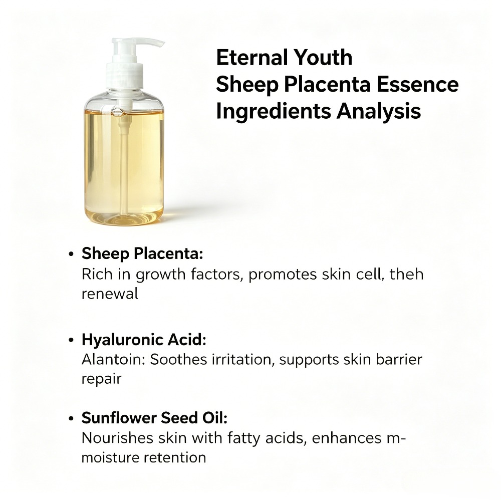 Sheep Placenta Essence Liquid  - Placenta Extract Serum のレビューと価格