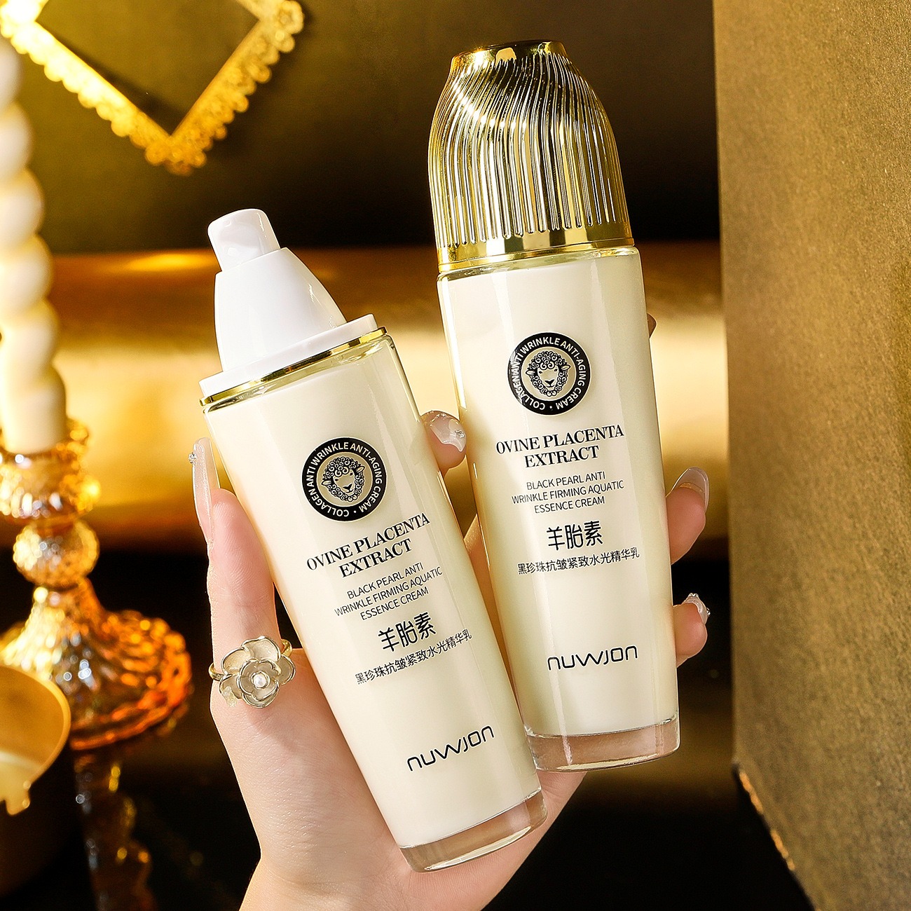 120g Anti-Aging Face Lotion Sh - Placenta Extract Serum のレビューと価格