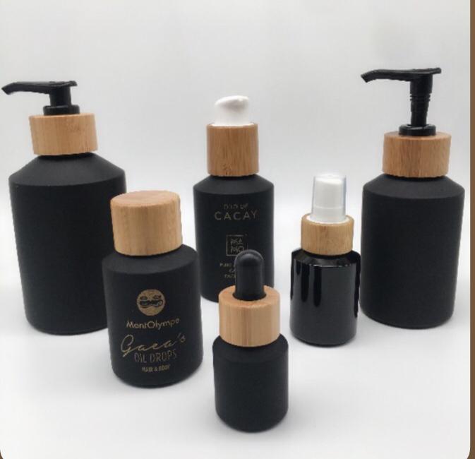 60pcs 120ml black matte glass  - Luxury Skincare Mask のレビューと価格