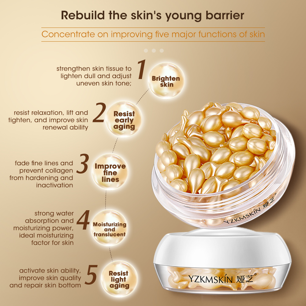 30/60PCS Fullerene Placenta Ca - Placenta Extract Serum のレビューと価格