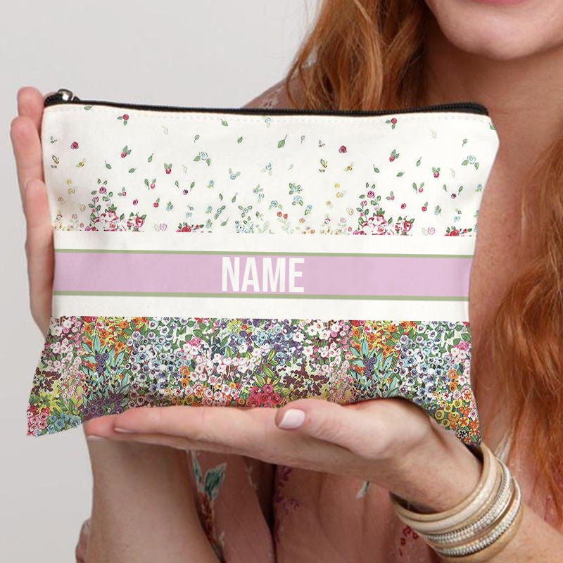 Custom Name Cosmetic Bag Trend - Luxury Skincare Samples のレビューと価格