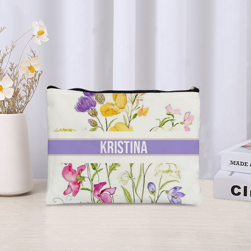 Custom Name Cosmetic Bag Trend - Luxury Skincare Samples のレビューと価格