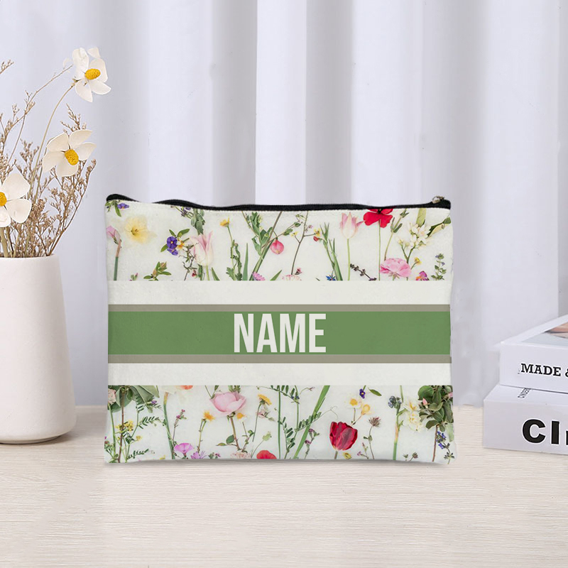 Custom Name Cosmetic Bag Trend - Luxury Skincare Samples のレビューと価格