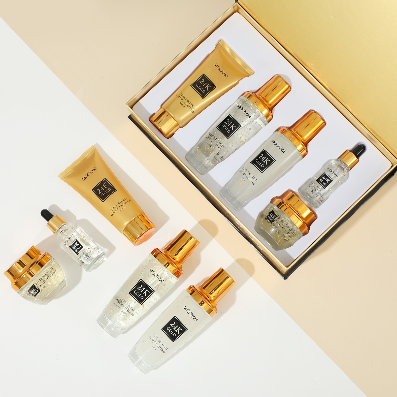 24K Gold LUXURY Moisturizin An - Luxury Skincare Line のレビューと価格