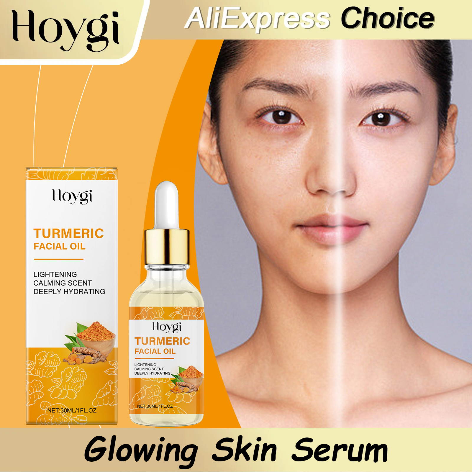 HOYGI Turmeric Face Whitening  - Luxury Glow Skincare のレビューと価格