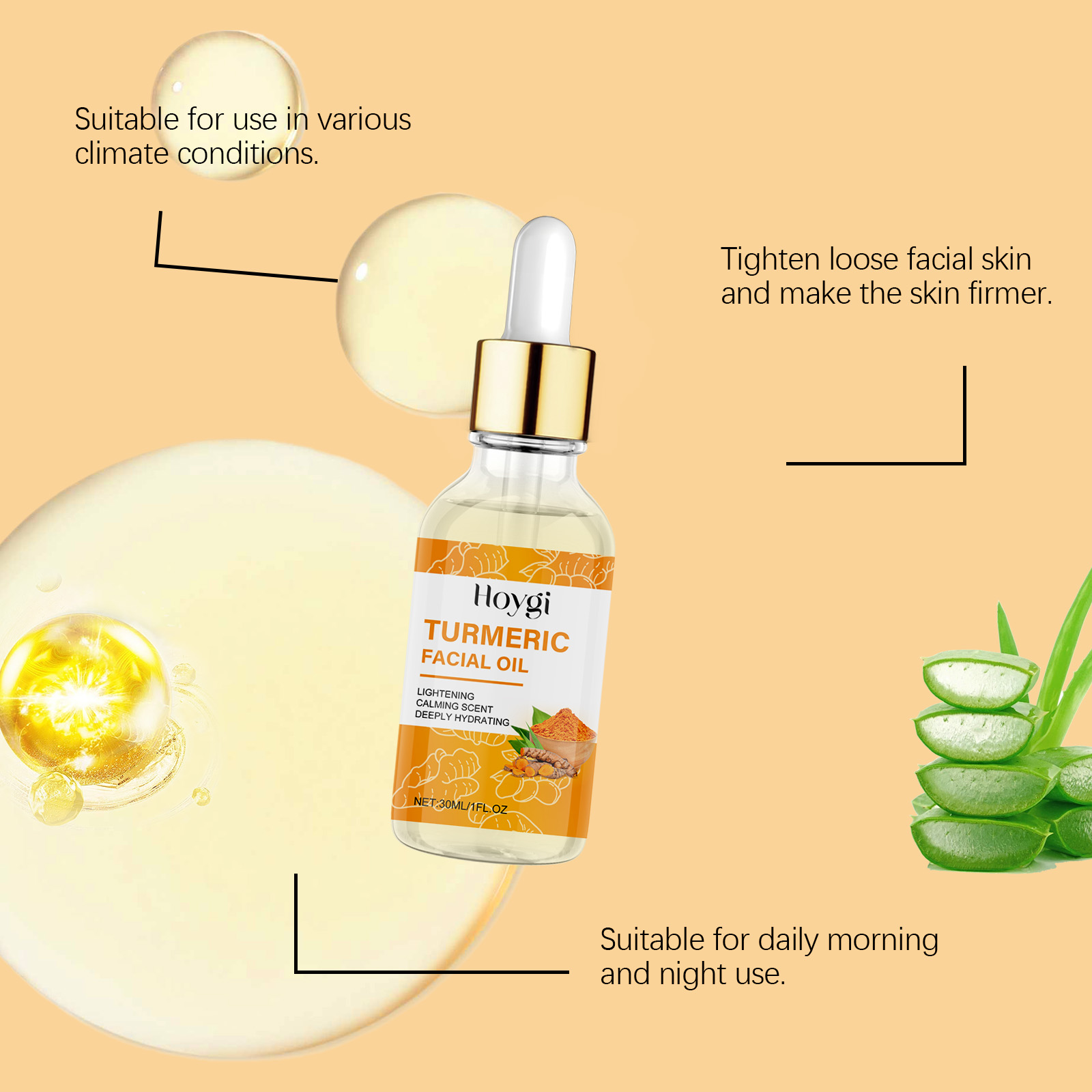 HOYGI Turmeric Face Whitening  - Luxury Glow Skincare のレビューと価格