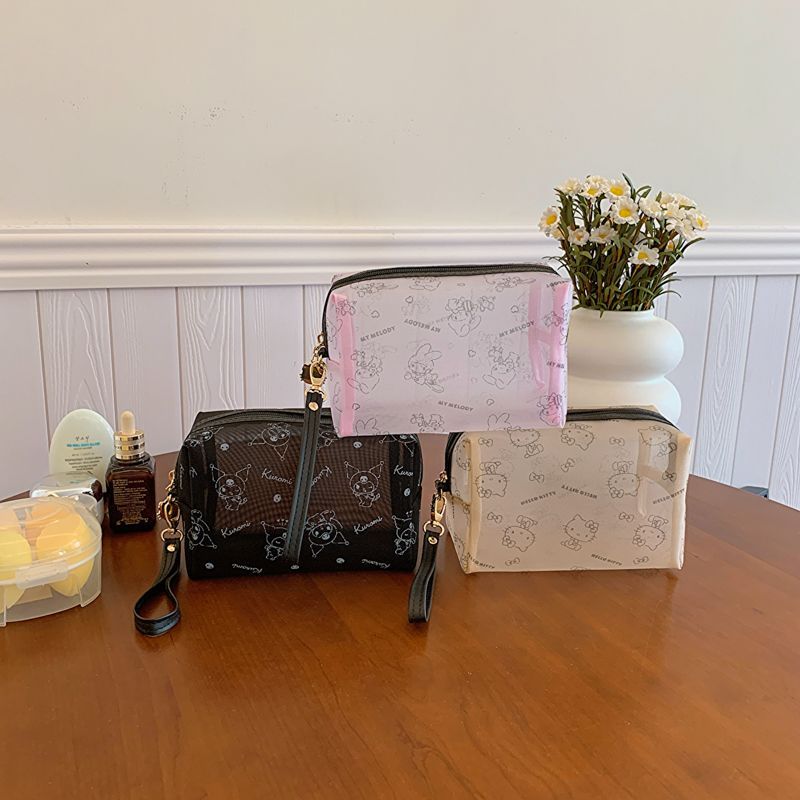 Mesh Cosmetic pouch Cartoon Pr - Luxury Skincare Samples のレビューと価格