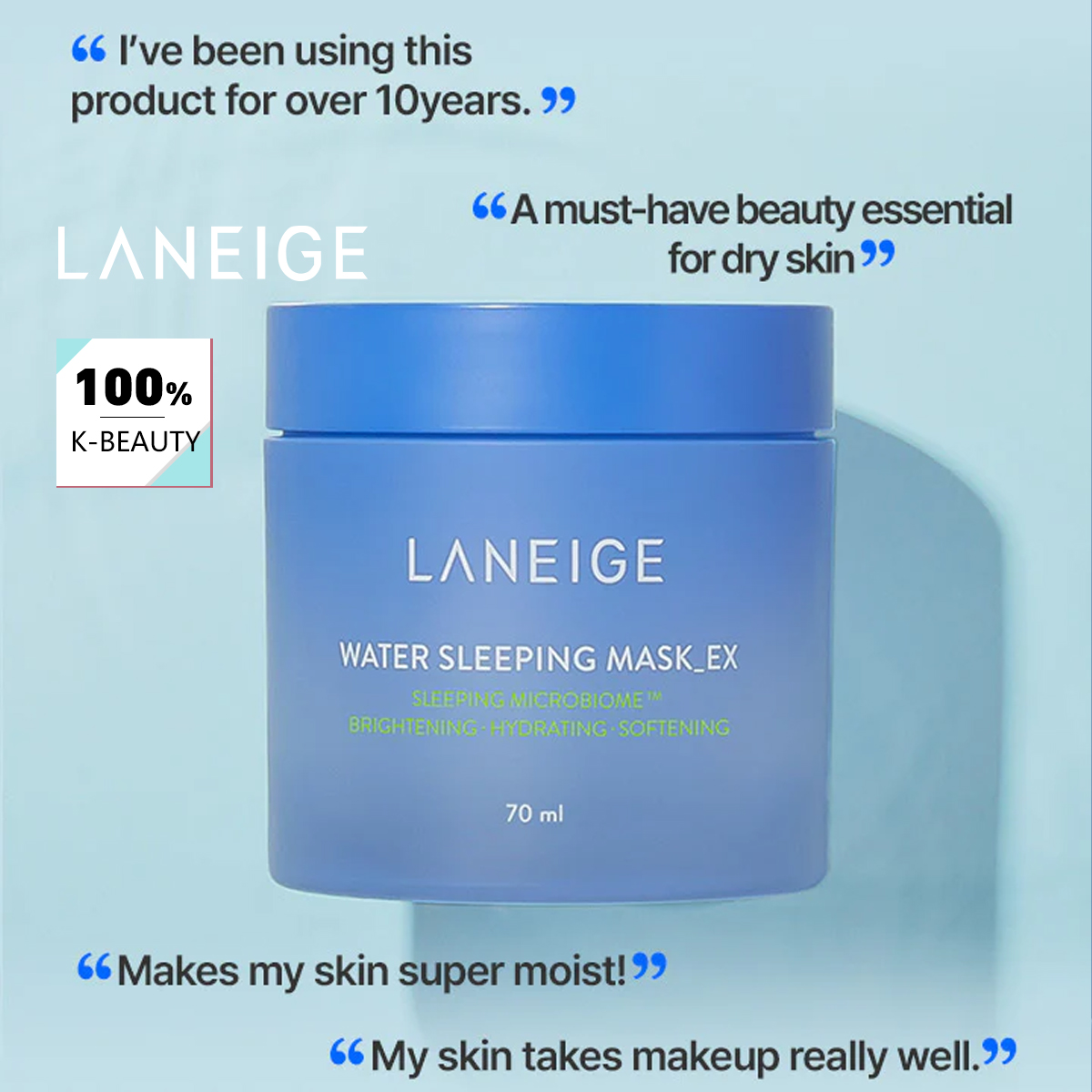 LANEIGE Water Sleeping Mask 70 - Luxury Skincare Mask のレビューと価格