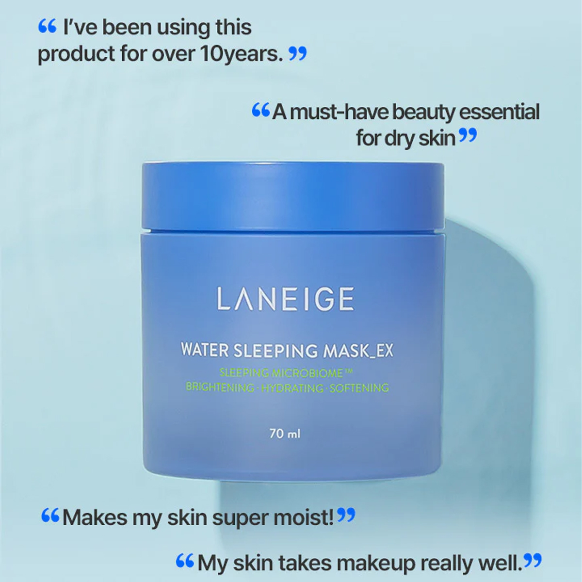 LANEIGE Water Sleeping Mask 70 - Luxury Skincare Mask のレビューと価格
