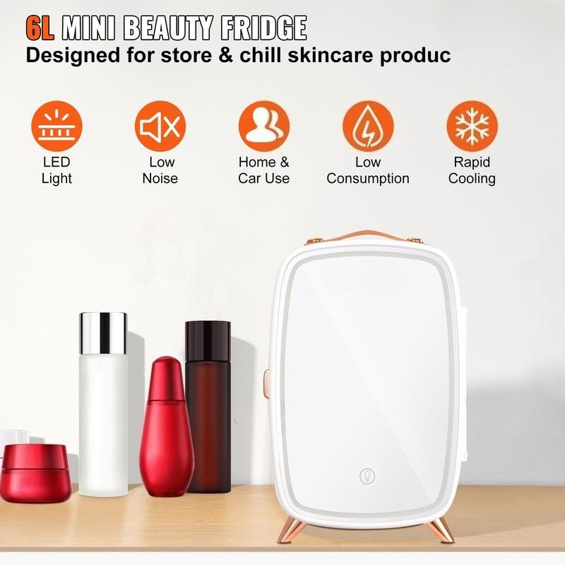 Vevor Mini Fridge for Bedroom, - Luxury Skincare Mask のレビューと価格