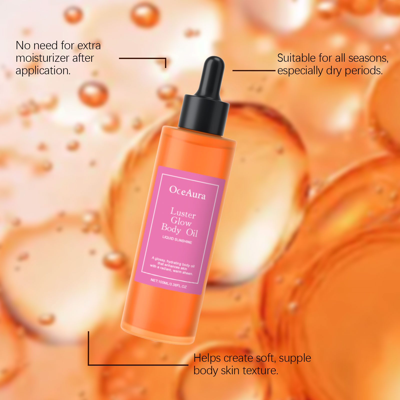 Magic Luxury Body Massage Oil  - Luxury Skincare And Spa のレビューと価格